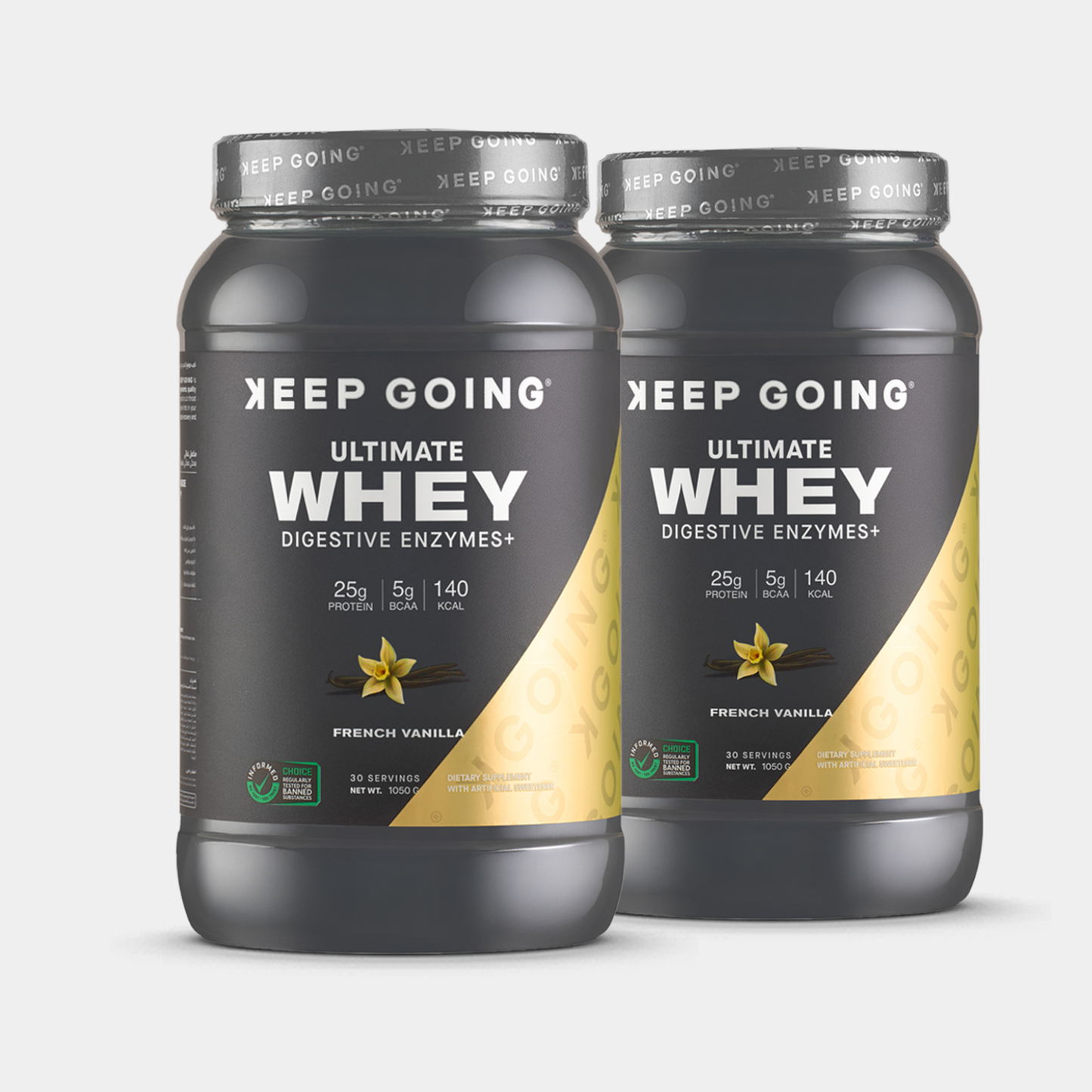 Keep Going Whey French Vanilla x2