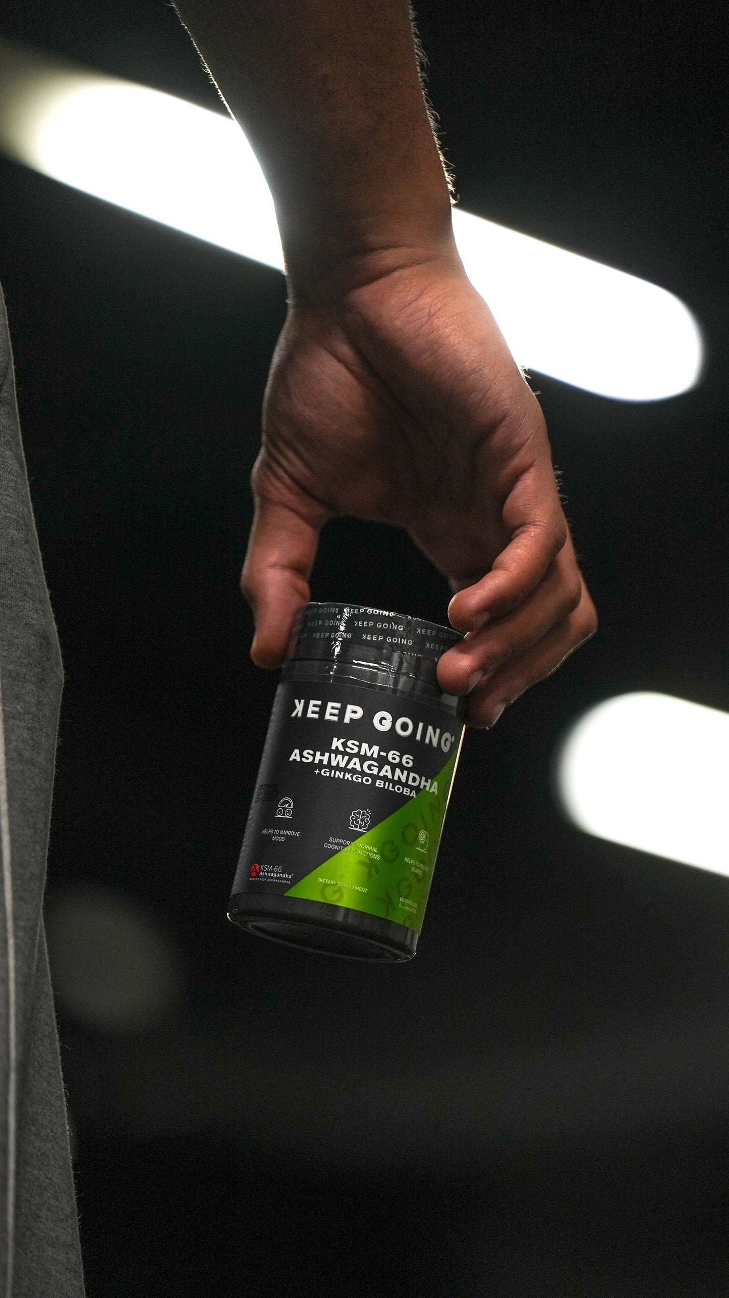 KSM-66 Ashwagandha + Ginkgo Biloba