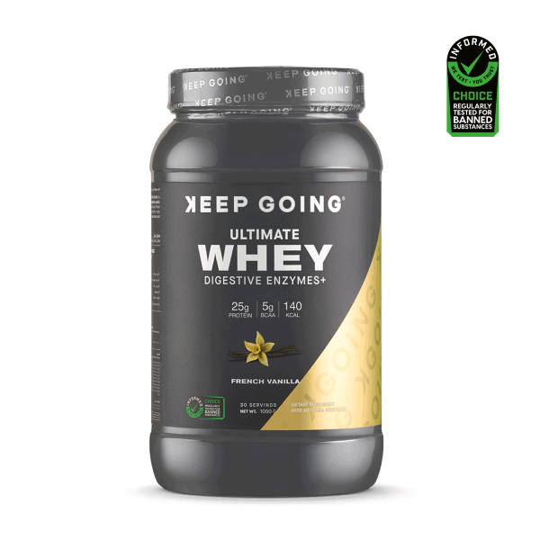 Ultimate Whey Digestive Enzymes+ French Vanilla