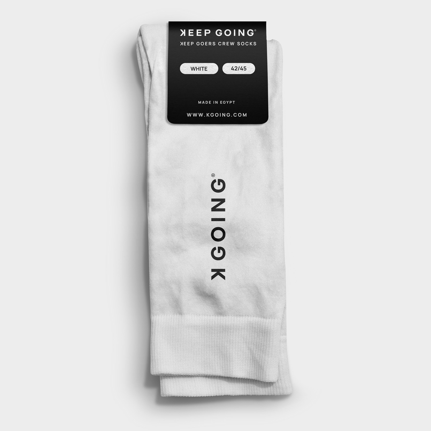 KEEP GOERS Men's Crew Socks