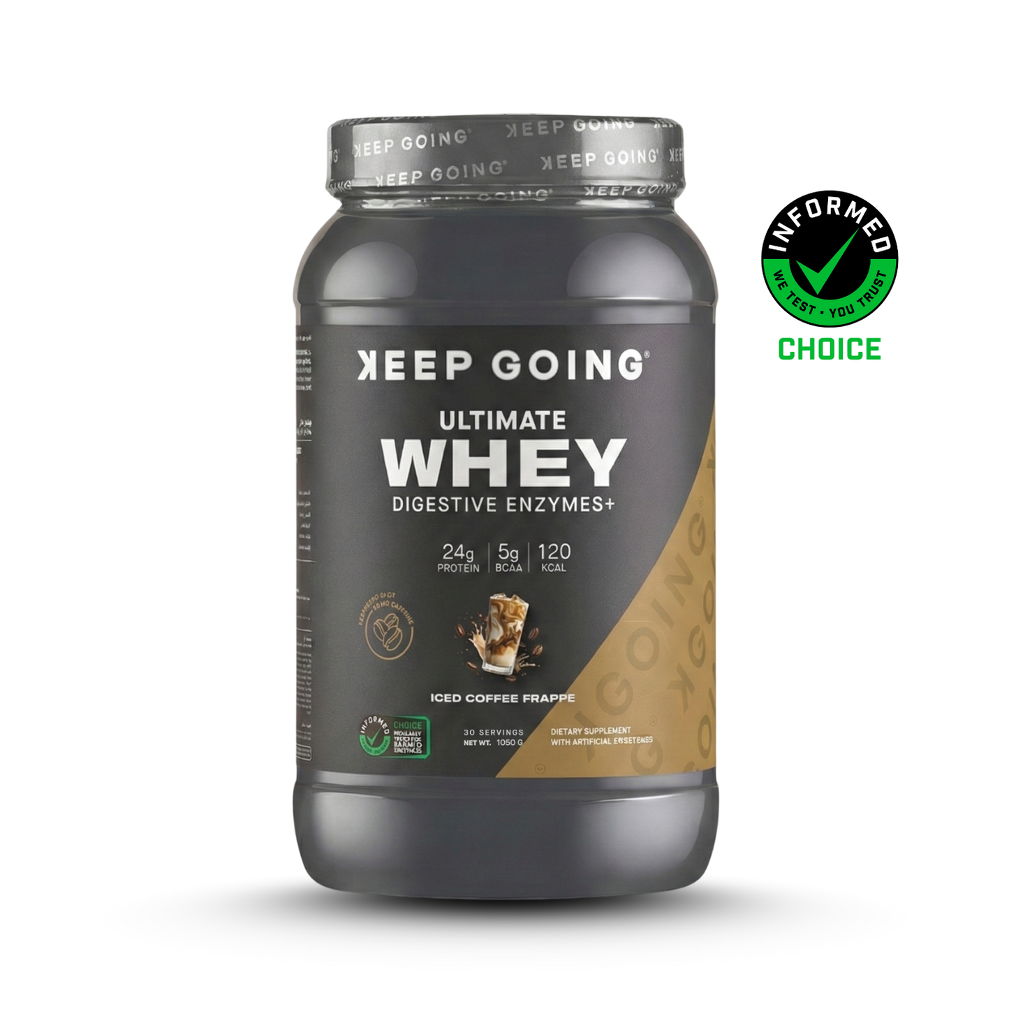 Ultimate Whey Digestive Enzymes+ Iced Coffee Frappe