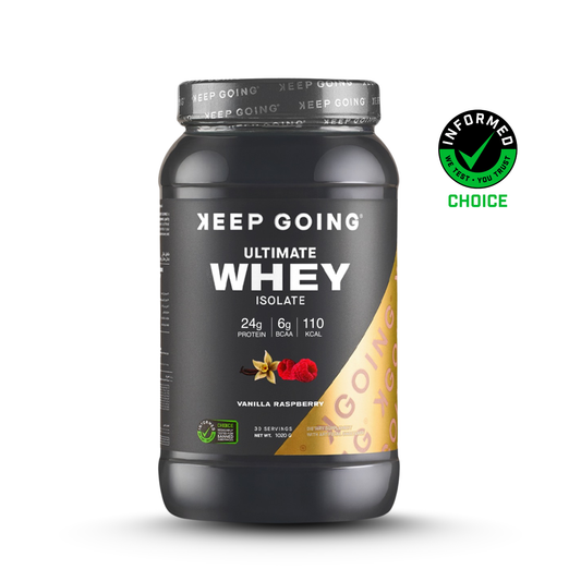 Ultimate Whey Isolate Vanilla Raspberry
