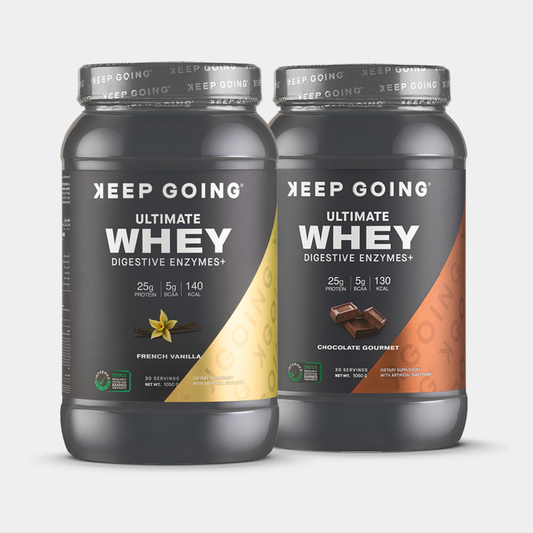 Chocolate Gourmet Whey + French Vanilla Whey