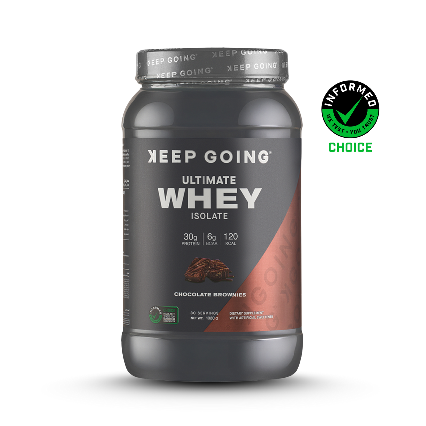 Ultimate Whey Isolate Chocolate Brownies