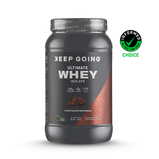 Ultimate 100% Whey Isolate - Lactose Free Chocolate Brownies