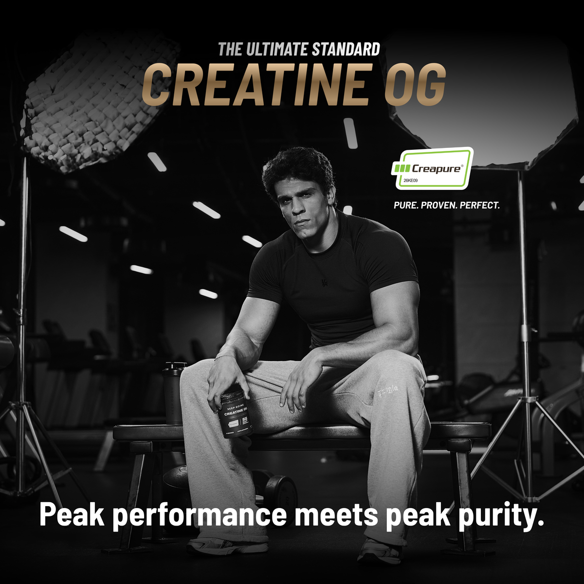 Keep Going Creatine OG (German-Made Creapure — 99.9% Purity)