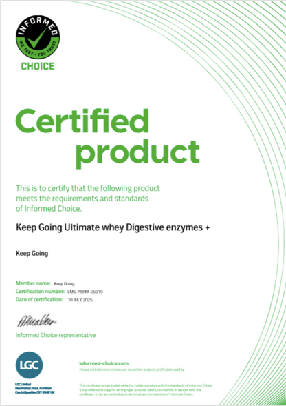 Ultimate Whey Digestive Enzymes+ French Vanilla