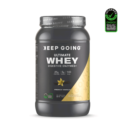 Ultimate Whey Digestive Enzymes+ French Vanilla