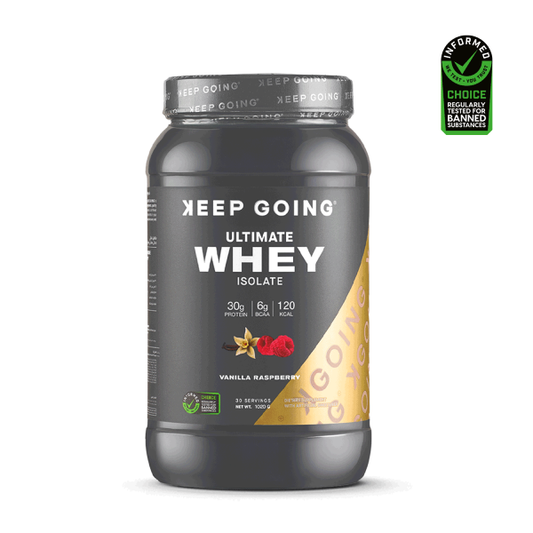 Ultimate Whey Isolate Vanilla Raspberry