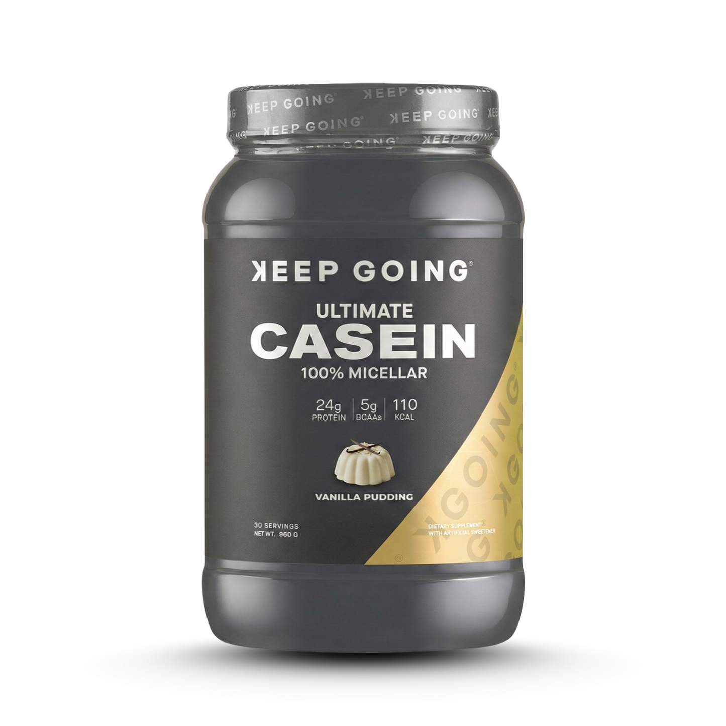Ultimate 100% Micellar Casein Vanilla Pudding