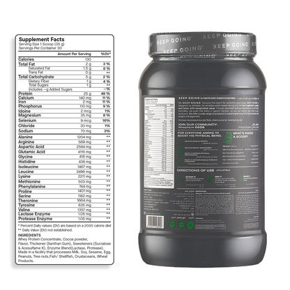 Ultimate Whey Concentrate +Digestive Enzymes Chocolate Gourmet