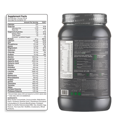 Ultimate Whey Digestive Enzymes+ Chocolate Gourmet