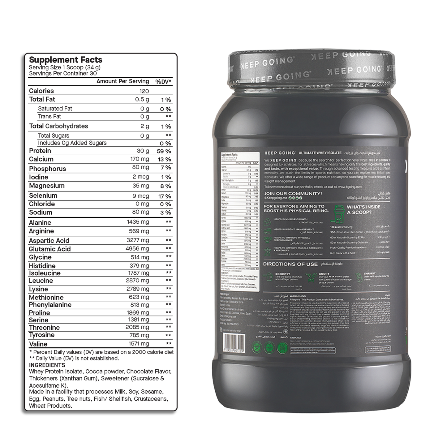 Ultimate Whey Isolate Chocolate Brownies