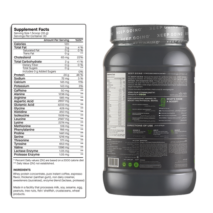 Ultimate Whey Concentrate +Digestive Enzymes Iced Coffee Frappe
