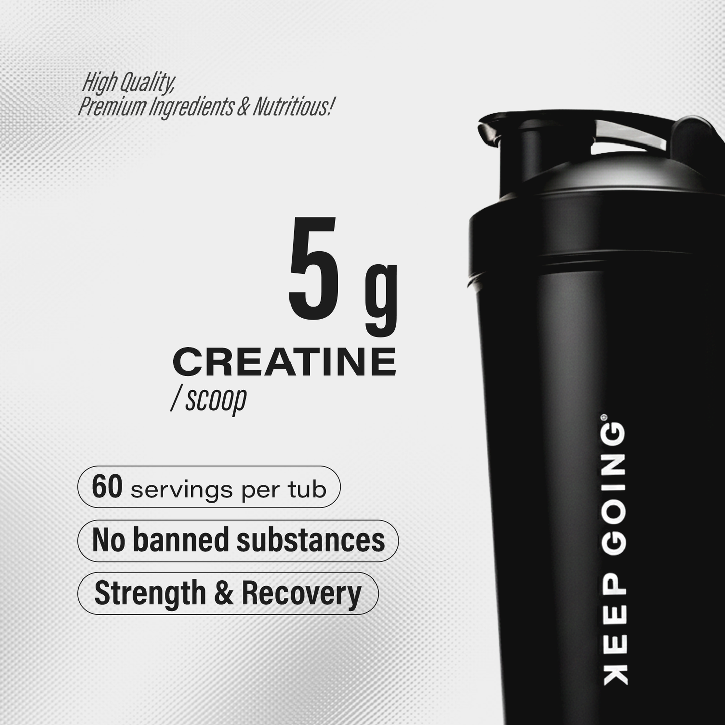 KEEP GOING Creatine Monohydrate