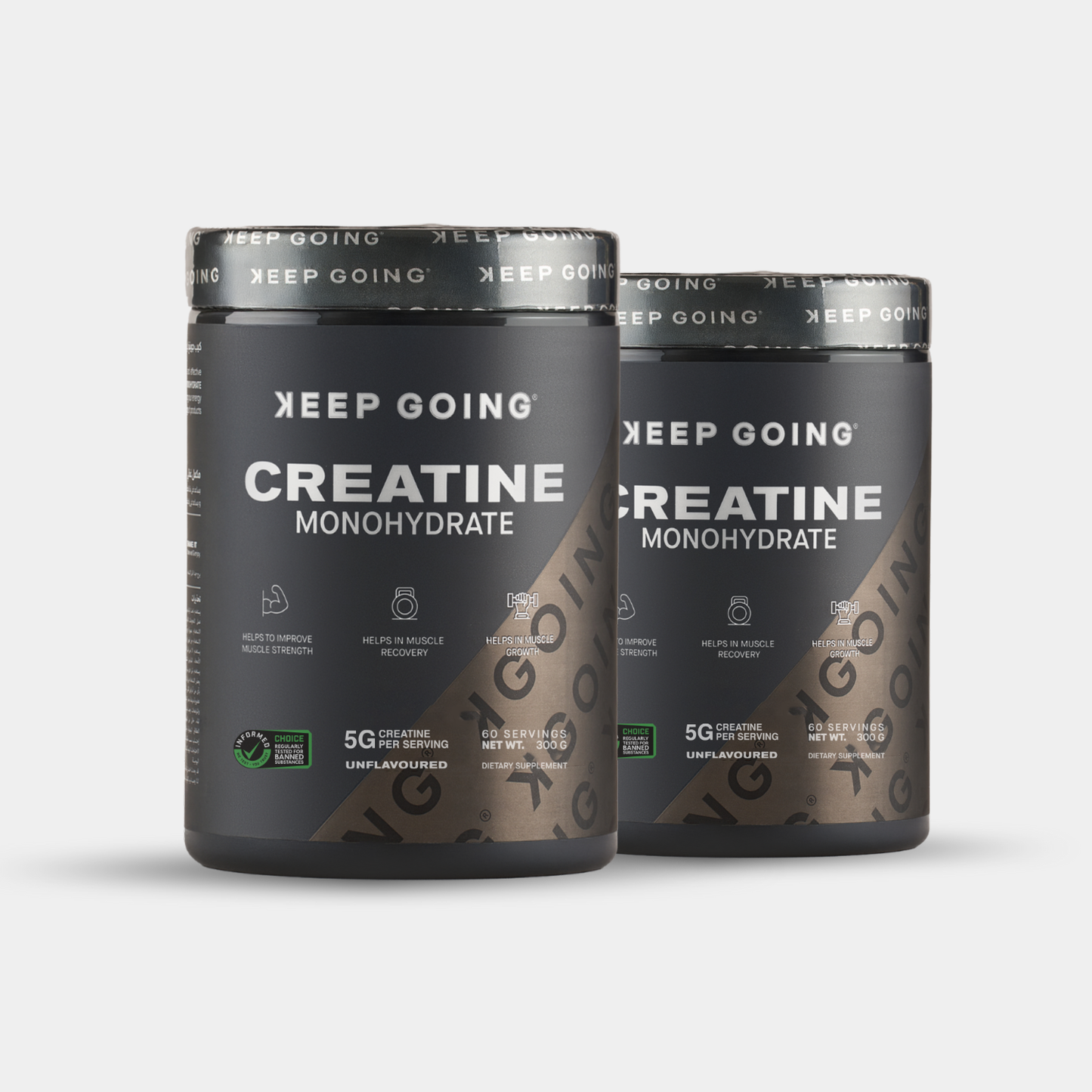 KEEP GOING Creatine Monohydrate x2