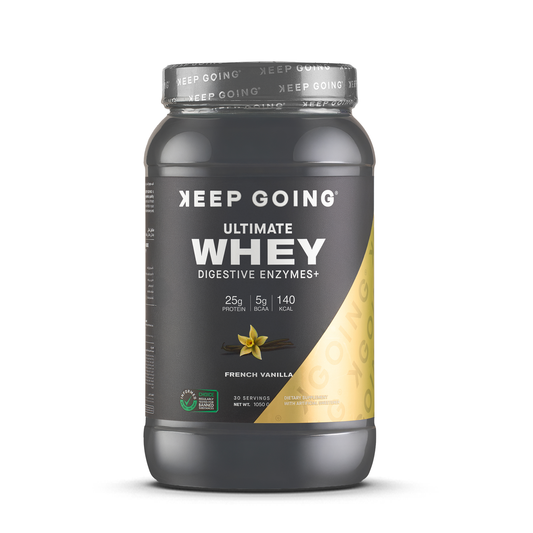 Ultimate Whey Digestive Enzymes+ French Vanilla