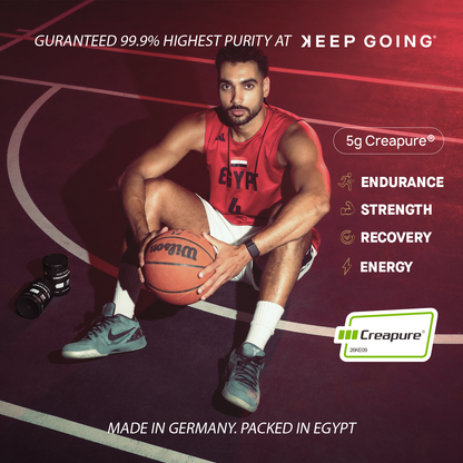 كيب جوينج كرياتين أو جي %100 كرياتين مونوهيدرات ميكرونيزد Creapure®