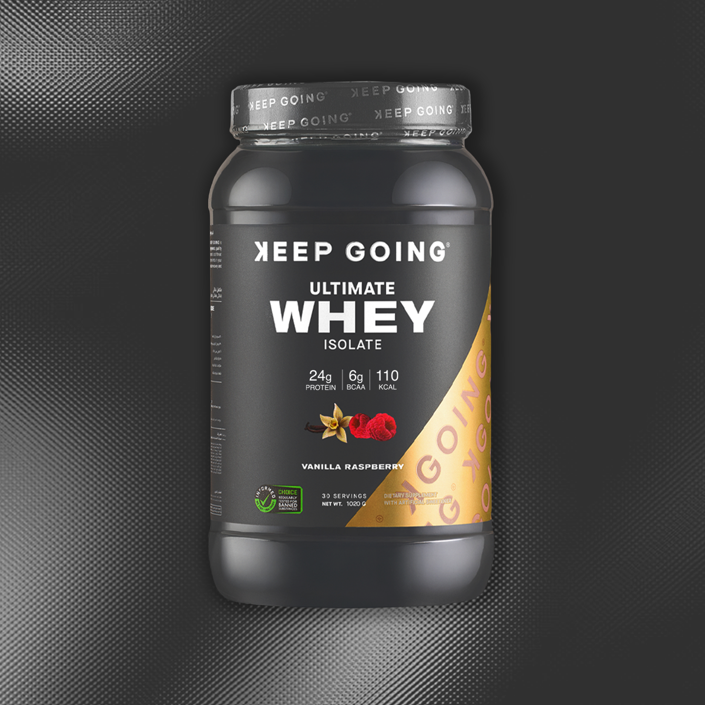 Ultimate Whey Isolate Vanilla Raspberry